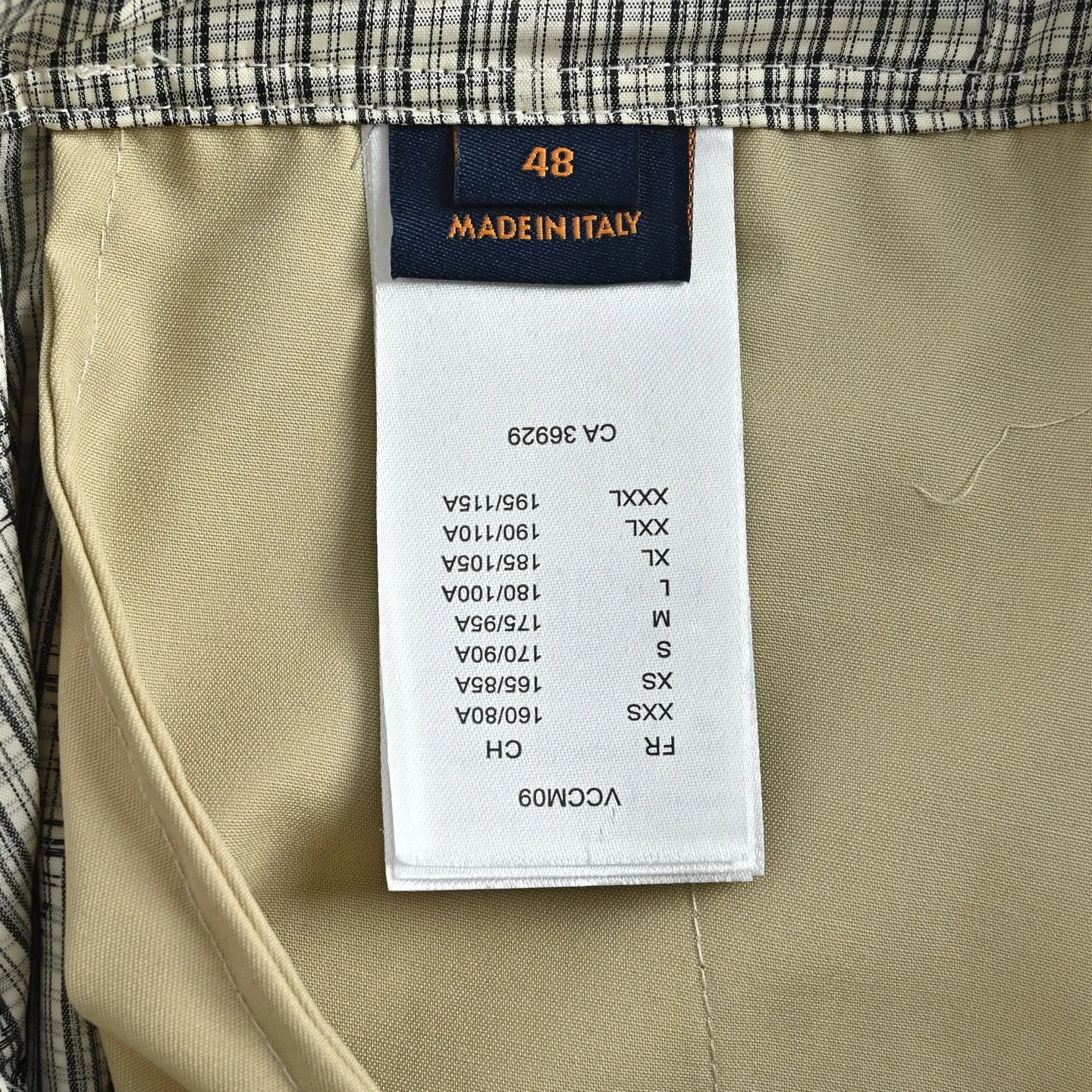 Louis Vuitton/Louis Vuitton plaid logo detachable trousers